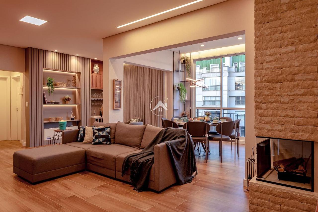 Moderna Cobertura Duplex Com 4 Suites Em Condominio Com Lazer Completo - Campos do Jordão Esterno foto